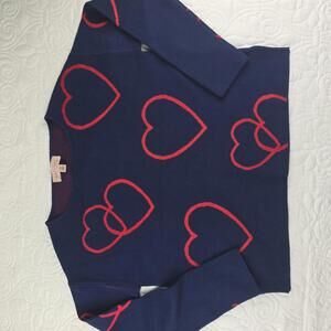 Philosophy Republic Clothing crewneck Heart sweater Size Small